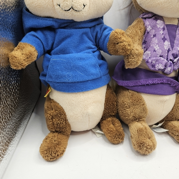 3 Build A Bear Jeanette Simon Theodore Plush Alvin & the Chipmunks Chipwrecked.  - Picture 8 of 14